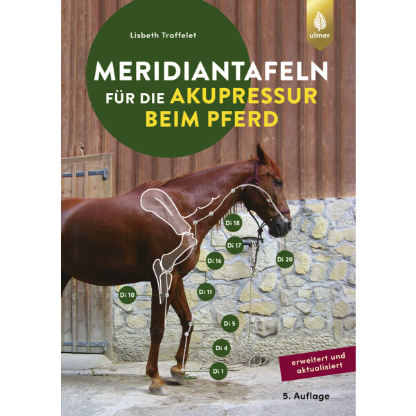 Meridiantafeln für die Akupressur beim Pferd