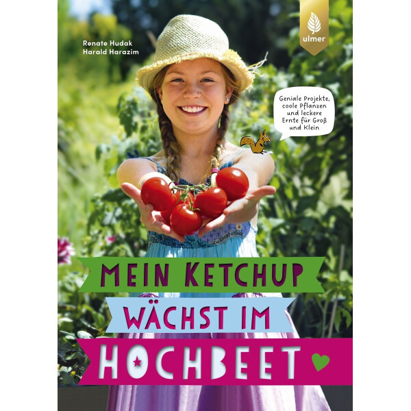 Mein Ketchup wächst im Hochbeet box