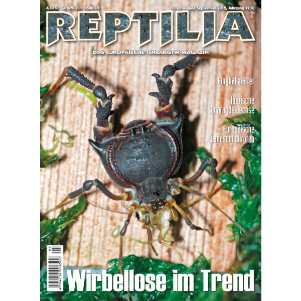Reptilia 96 - Wirbellose im Trend (Aug/Sep 2012)