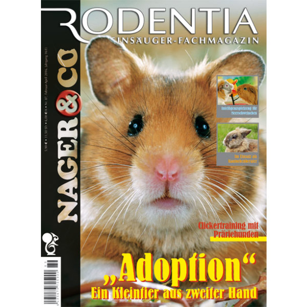 Rodentia 89 - "Adoption" Ein Kleintier aus zweiter Hand (Februar - April 2016)