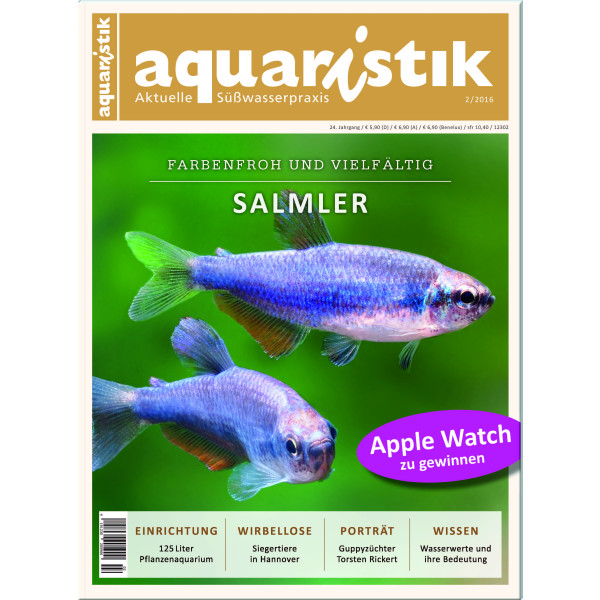 Aquaristik - aktuelle Süßwasserpraxis 2/2016