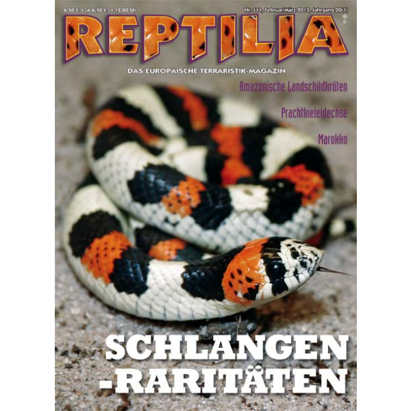Reptilia 111 - Schlangen-Raritäten (Februar / März 2015)