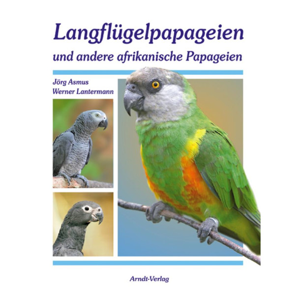 Langflügelpapageien und andere afrikanische Papageien
