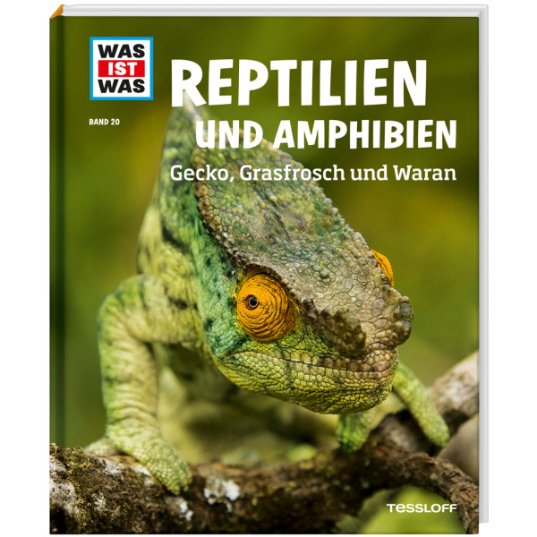 WAS IST WAS: Reptilien und Amphibien - Gecko, Grasfrosch und Waran