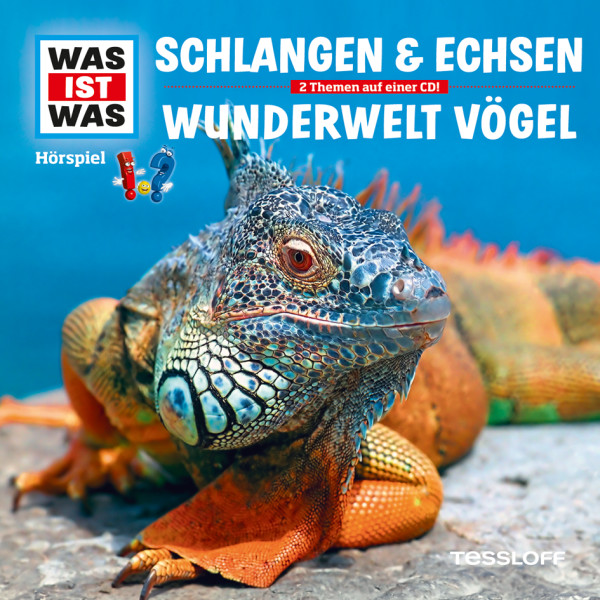 WAS IST WAS Hörspiel-CD: Schlangen & Echsen/ Wunderwelt Vögel