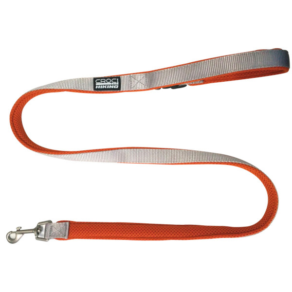 HIKING LEASH REFLECTIVE ORANGE 2X120CM