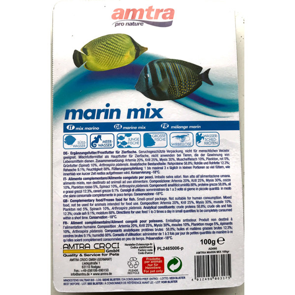 Amtra Marin Mix Blister 100 g