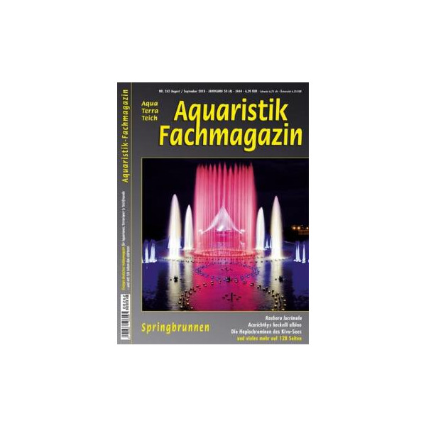 Aquaristik Fachmagazin 262 (August/September 2018)