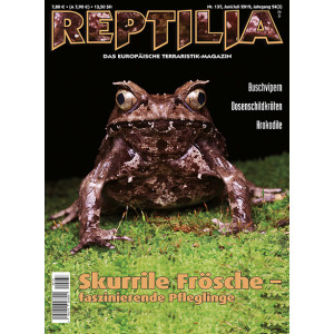 Reptilia 137 - Skurrile Frösche (Juni/Juli 2019)