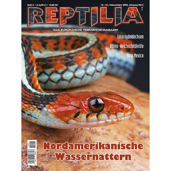 Reptilia 141 - Nordamerikanische Wassernattern (Februar/März 2020)