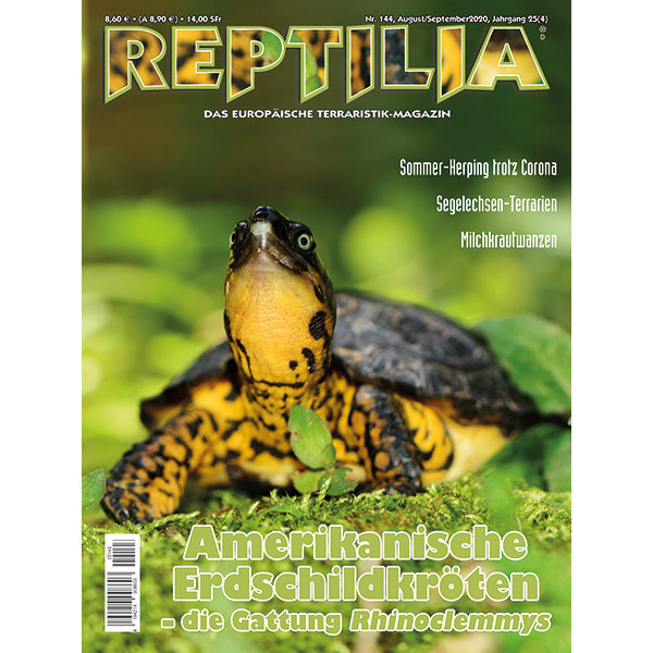 Reptilia 144 - Amerikanische Erdschildkröten (August/September 2020)
