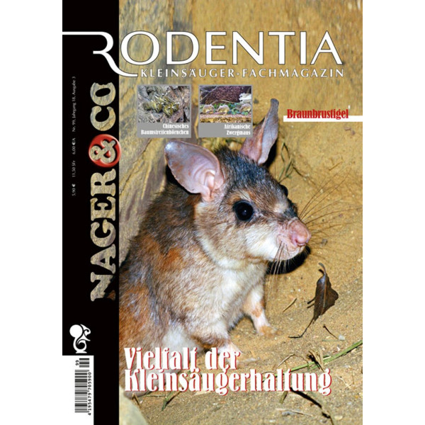 Rodentia 99 - Vielfalt der Kleins&auml;ugerhaltung