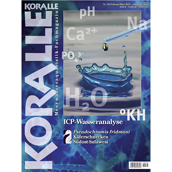 KORALLE 133 -  ICP-Wasseranalyse (Februa box