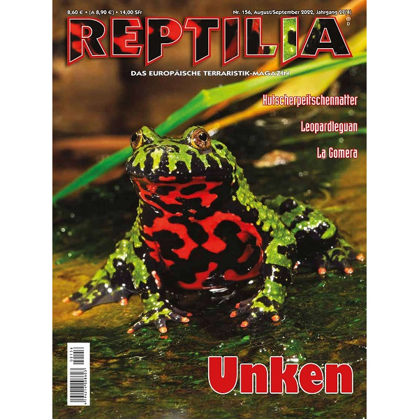 Reptilia 156 - Unken (August/September 2022)