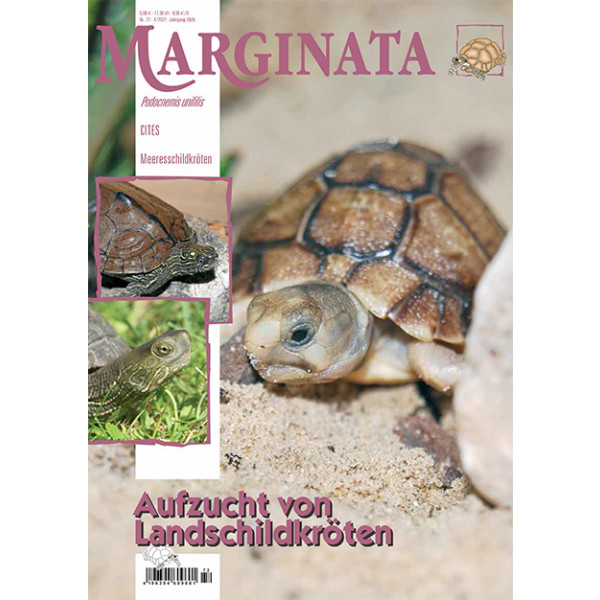 Marginata 72 - Aufzucht von Landschildkröten