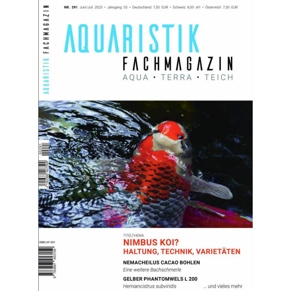 Aquaristik Fachmagazin 291 (Juni/Juli 2023)