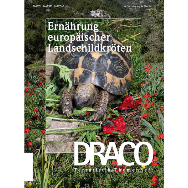 DRACO 54 - Ernährung europäischer Landschildkröten (2-2013)