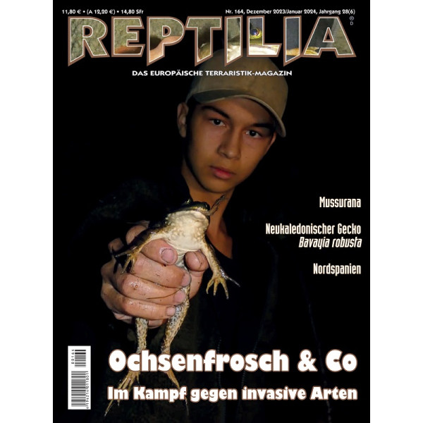 Reptilia 164 - Ochsenfrosch & Co. (Dezember 2023/Januar 2024)